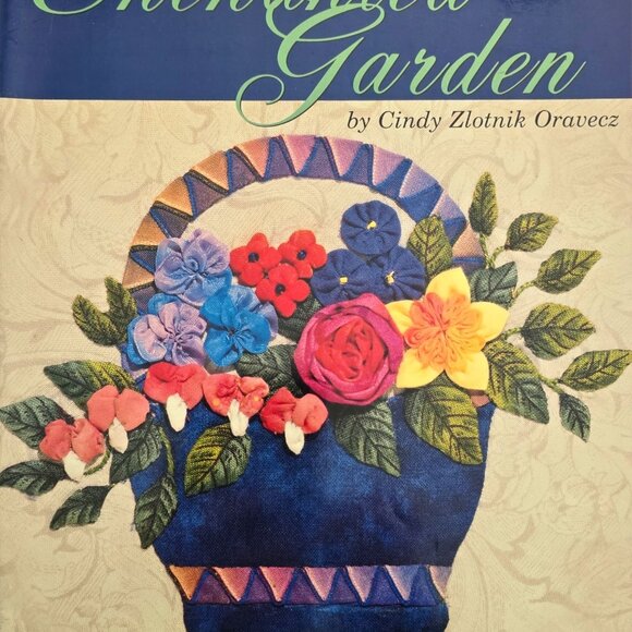 The Enchanted Garden By Cindy Float Nick Oravecz Miniature 3D Flowers From Fabri - Picture 13 of 13